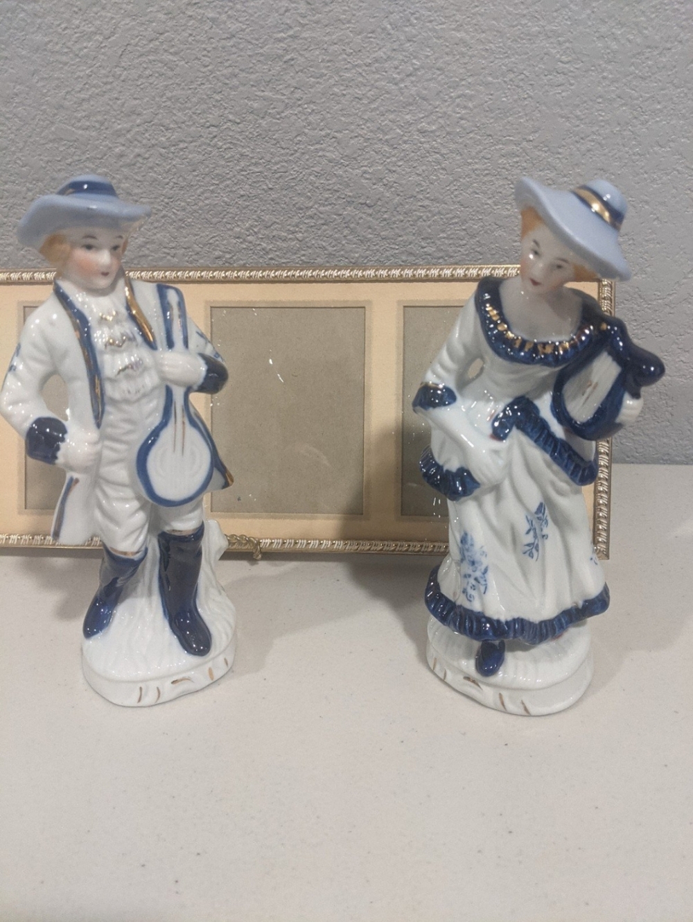 Vintage Couples Decor Colonial Victorian Figurines Wedding Gift Collectibles